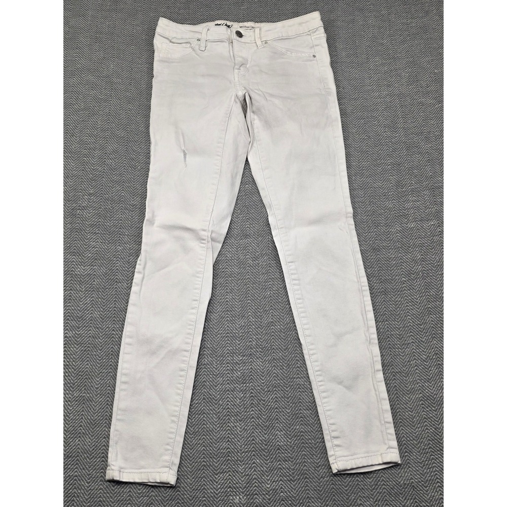 Mossimo Mid Rise Denim Legging Skinny Jeans Light Grey Size 0/25 VN1210394